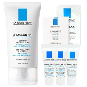 La Roche-Posay理膚寶水 毛孔緊緻控油保濕乳組