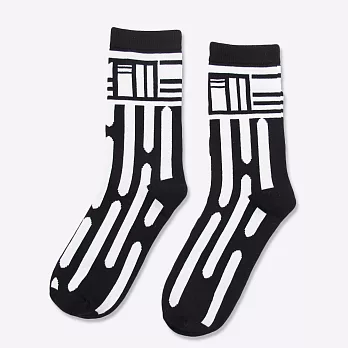 【Provocateur 煽動者】 幾何流動襪