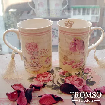 TROMSO法式典雅-珍愛喜鵲幸福對杯套組