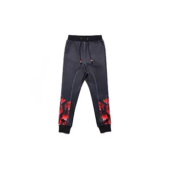 【DEBRAND】吳克群 2014 A/W DEBRAND Dreamcatcher補夢網系列Red Feather 紅羽毛 POLY褲S黑紅