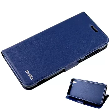 KooPin HTC Desire EYE 商務簡約系列 可立式皮套伯爵藍