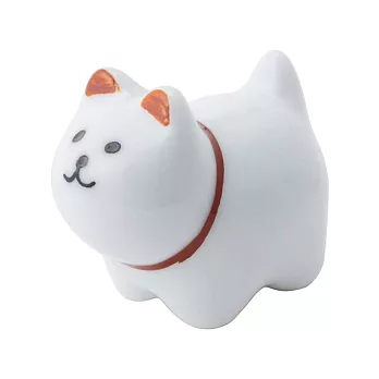 【西海陶器】筷架(犬/赤)