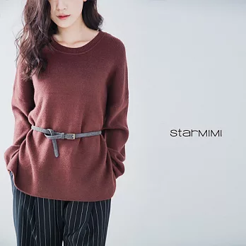 【STARMIMI】麂皮皮帶*2色FREE黑