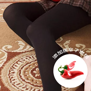 蒂巴蕾BURNer燃燒系唐辛子50D彈性褲襪顯瘦黑