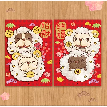 招財納福-法鬥大春聯(一對/2入裝)