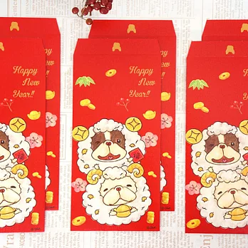 財源滾滾-法鬥紅包袋(6入裝)