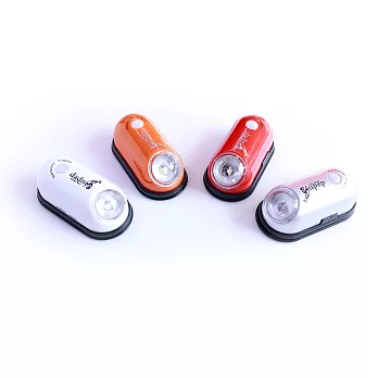 dadny 螢火蟲.輕巧型LED紅外線感應燈 - 4入 紅/橘/銀/白 各1