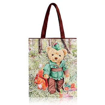 好療癒!泰迪熊-羅賓漢|A4包