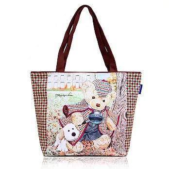 好療癒!泰迪熊-偵探熊托特包