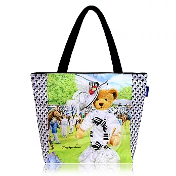 好療癒!泰迪熊-優雅熊|托特包