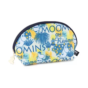 Afternoon Tea MOOMIN假期扇形盥洗化妝包 橘色