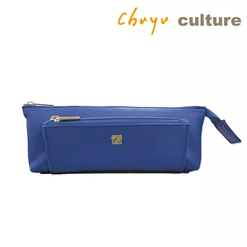 珠友 子母筆袋/船型筆袋-Classic Style藍色