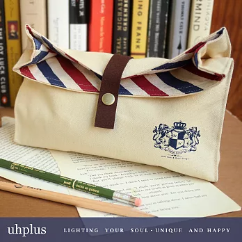 uhplus College {Wonderful Day}- 學院萬用立袋(White)