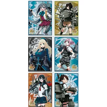 艦娘角色收集卡套組第四彈(一組6張)