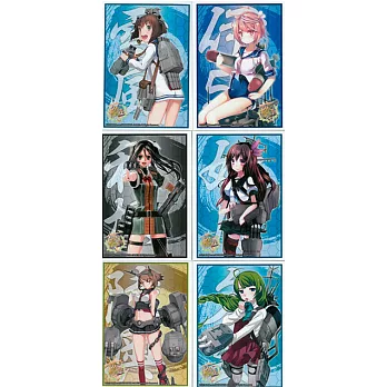 艦娘角色收集卡套組第七彈(一組6張)