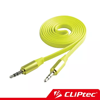 CLiPtec METALLI立體聲音源傳輸線 (1M)蘋果綠