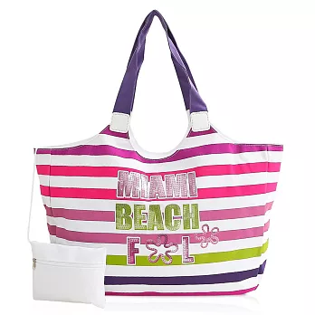 1818 沙灘遊戲.甜美彩虹戶外包(大)(CG20656-F)