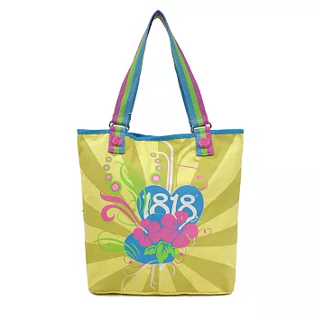 1818 活力假期.亮彩雙LOOK!環保肩背包/亮麗黃(CG50547H-L)