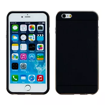 【BIEN】iPhone 6 Plus 穩重盔甲雙件雙料保護殼 (金)