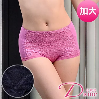 Dione 狄歐妮 加大修飾內褲-彈棉束腹提臀(單品)-M156688Q加大Q-黑色