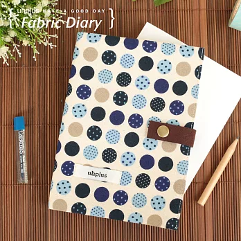 uhplus Fabric Diary 布手帳- 藍色小宇宙