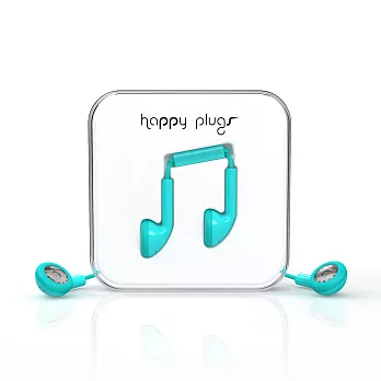 Happy Plugs 音符耳塞式耳機 -土耳其藍