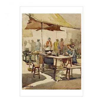 馬路飯店 胡笳 北美館典藏明信片