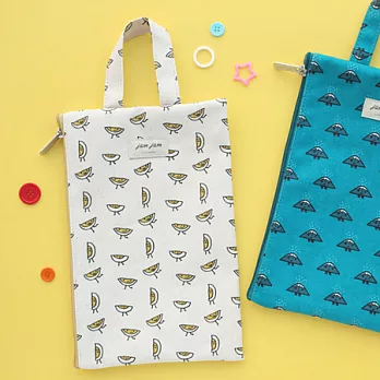 JAM JAM防水帆布手拿包V.2-水煮蛋寶