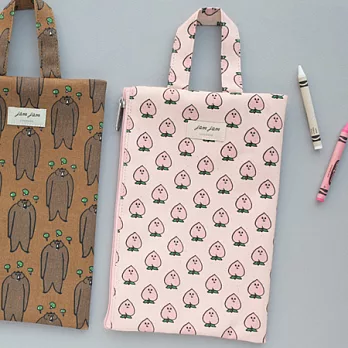 JAM JAM防水帆布手拿包V.2-桃子小姐