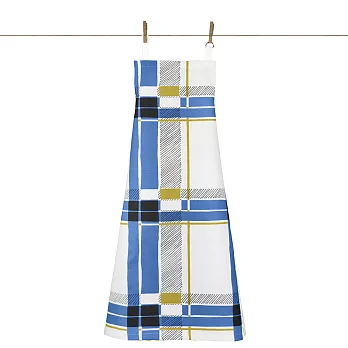 La cocotte / 格紋圍裙-藍
