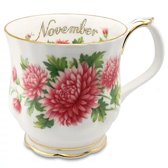 Royal Albert 誕生月份之花 十一月菊花馬克杯