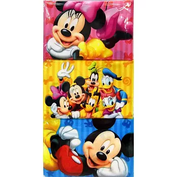 日本MICKEY卡通面紙隨手包8枚*6入