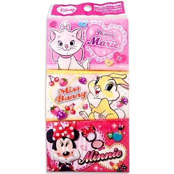 日本DISNEY-M卡通面紙隨手包8枚*6入