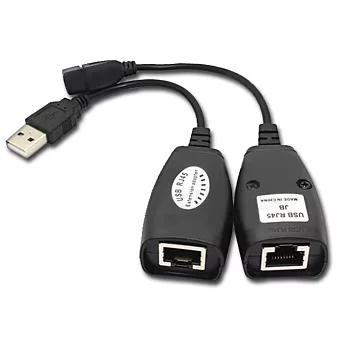 DVR / PC 專用 USB TO RJ45轉換器(信號延長放大器)
