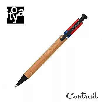 【ITOYA】Contrail 旗幟原子筆 紅藍