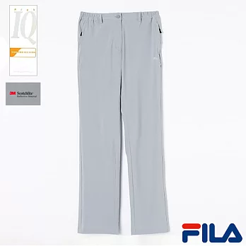 FILA女性抗UV平織長褲-5PNO-1319-GY-L簡約灰