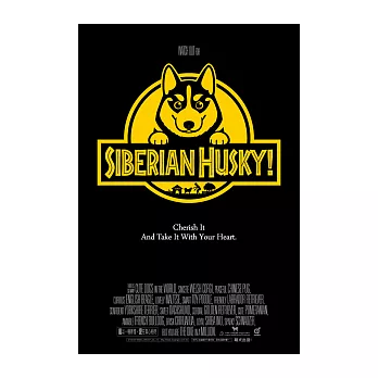 【DOUBLE Q】萌犬出沒寵愛海報-哈士奇犬