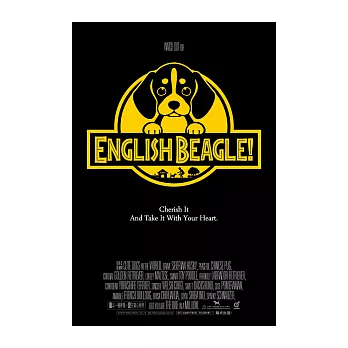 【DOUBLE Q】萌犬出沒寵愛海報-米格魯犬