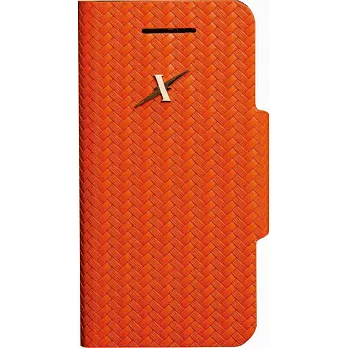 X-Shell Classic 防電磁波真皮皮套摩新橘