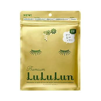 日本LuLuLun面膜7片裝-京都限定版 抹茶精華面膜