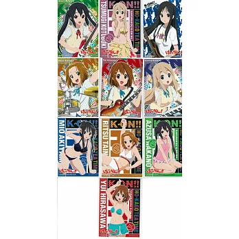 K-ON!輕音部雙風格角色收集卡套組(一組10張)