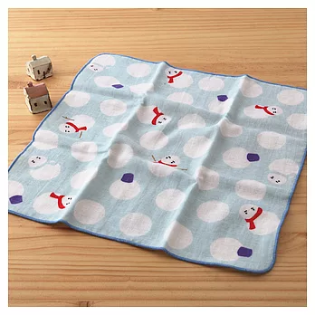 【taoru】和的風物詩|雪人 - 日本毛巾 30x30 cm