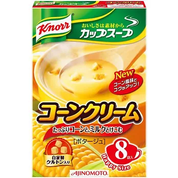 日本【味之素】Knorr奶油玉米濃湯-8袋入