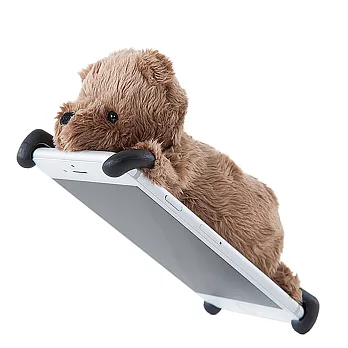 SIMASIMA ZOOPY 小熊絨毛寵物 iPhone保護套小熊