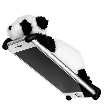 SIMASIMA ZOOPY 熊貓絨毛寵物 iPhone保護套熊貓