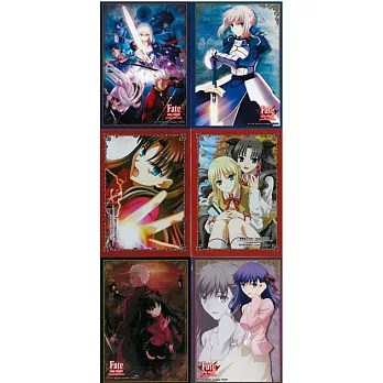 命運停駐之夜角色收集卡套新組(一組6張)