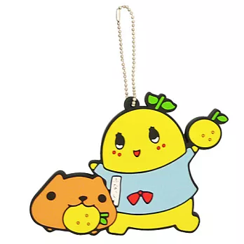 Kapibarasan 水豚君便裝系列鑰匙圈。水豚君+船梨精