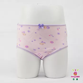 【Anny pepe】女童跳舞小熊三角褲_Modal 莫代爾150粉紫