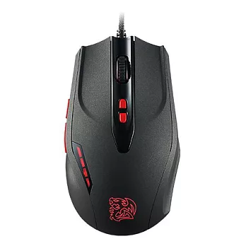 Tt eSPORTS 黑者 BLACK V2版電競滑鼠黑色