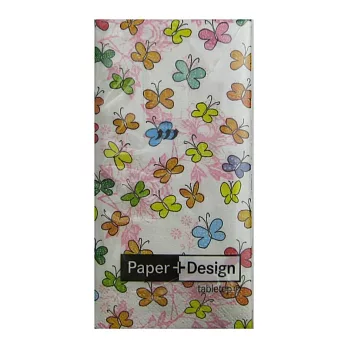 《Paper+Desing》紙手帕-Colourful papillons《色彩繽紛的蝴蝶》